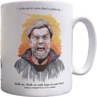 Jurgen Klopp "Walk On" Ceramic Mug