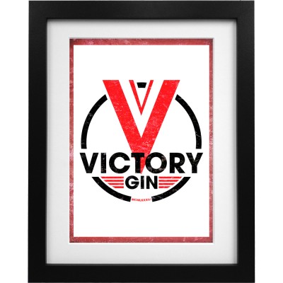 Victory Gin Art Print