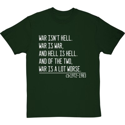 War is War, and Hell is Hell