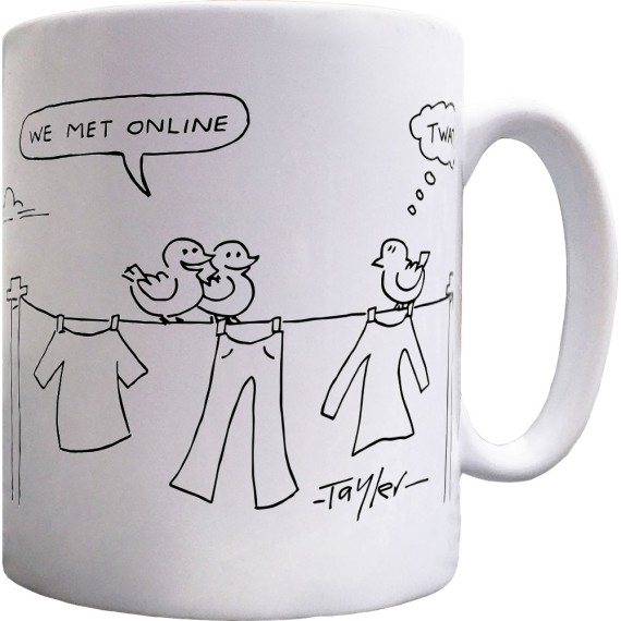 We Met Online Mug
