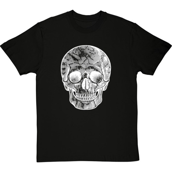 Skull Woodcut T-Shirt