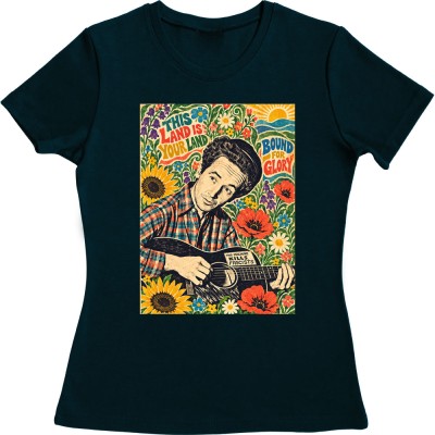 Woody Guthrie Poster