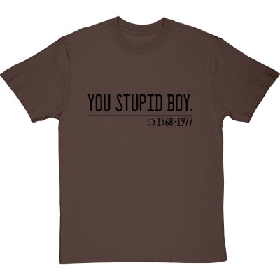 You Stupid Boy!