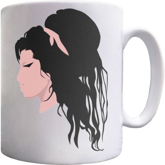 Amy Winehouse Portrait Ceramic Mug