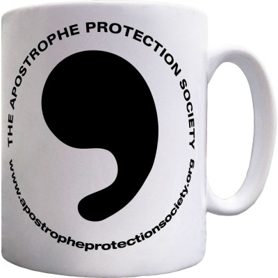 The Apostrophe Protection Society Ceramic Mug