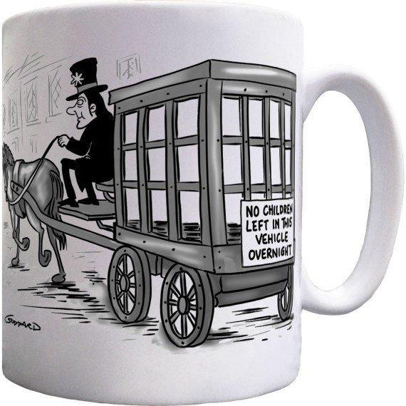 No Children Left In This Vehicle Overnight Ceramic Mug