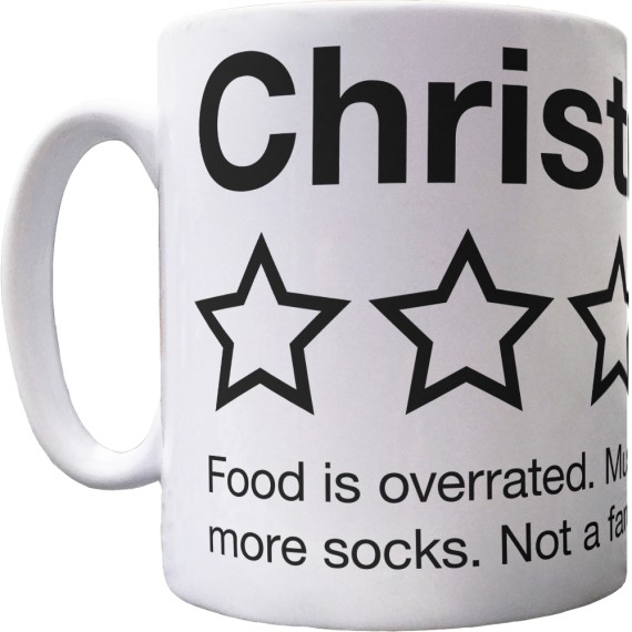 Christmas: 0 Stars Ceramic Mug