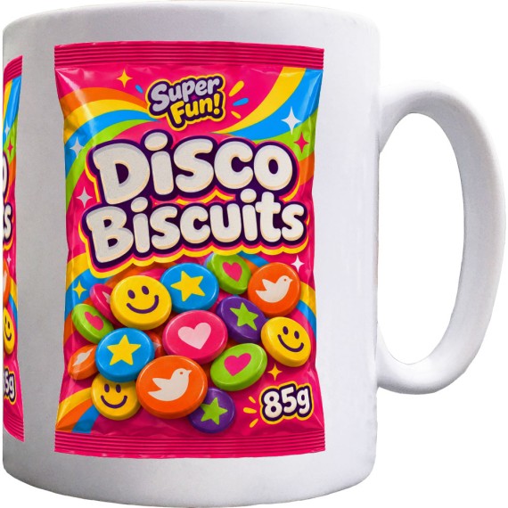 Disco Biscuits Ceramic Mug
