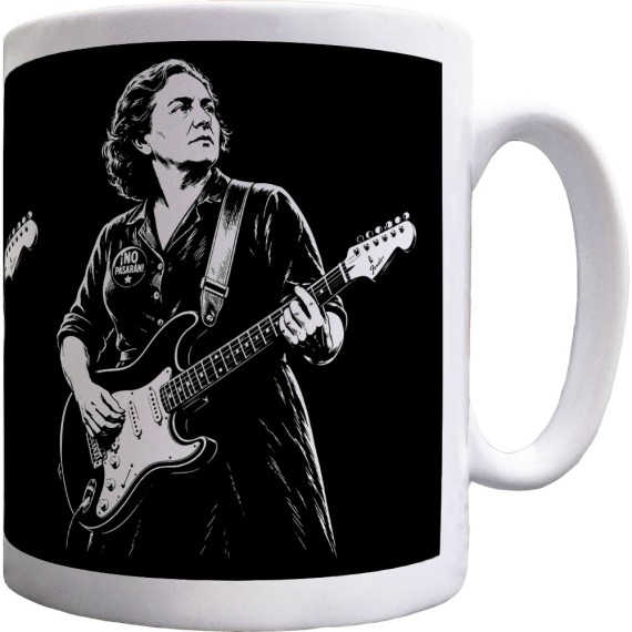 Dolores Ibárruri Guitarist Ceramic Mug