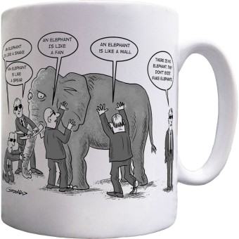 Fake Elephant Ceramic Mug
