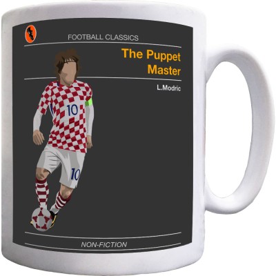 Football Classics: The Puppet Master by Luka Modric Ceramic Mug