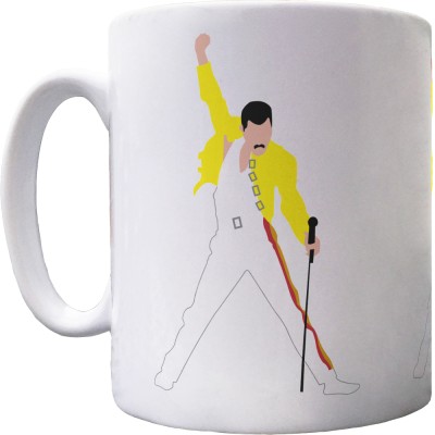 Freddie Mercury Stylised Ceramic Mug