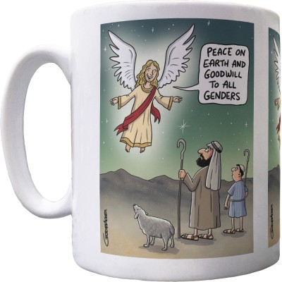 Goodwill to All Genders Ceramic Mug