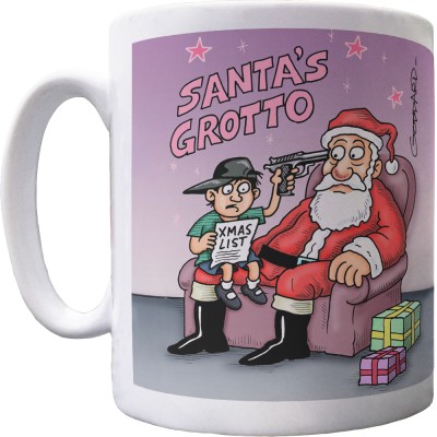 Santa's Grotto Ceramic Mug