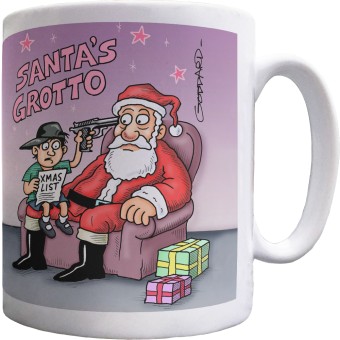 Santa's Grotto Ceramic Mug