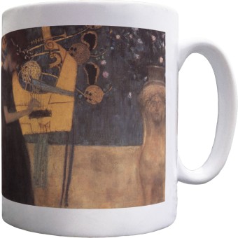 Gustav Klimt "Music I" Ceramic Mug
