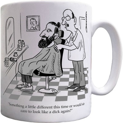Hipster Barber Ceramic Mug