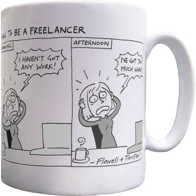 How To Be A Freelancer Mug