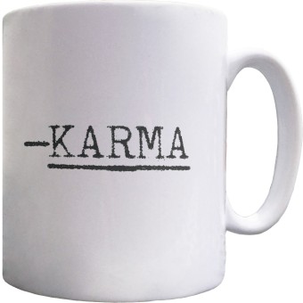 Karma "I Saw That" Ceramic Mug