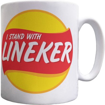 I Stand With Lineker Ceramic Mug