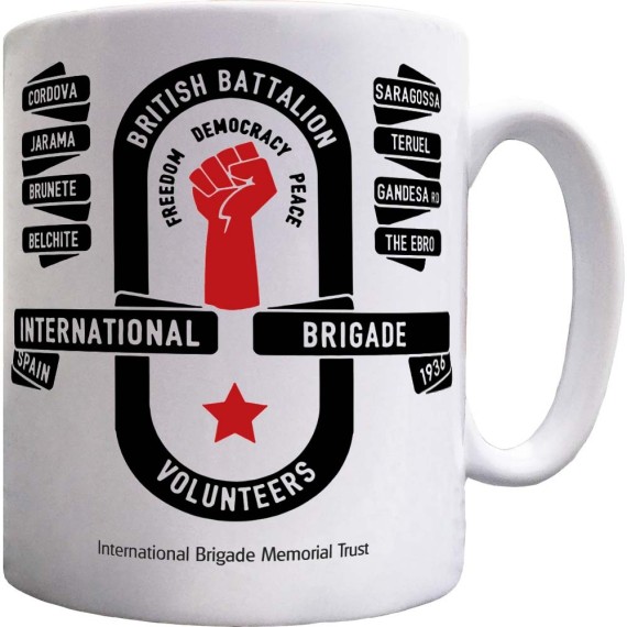 International Brigade Memorial Trust: British Battalion Ceramic Mug