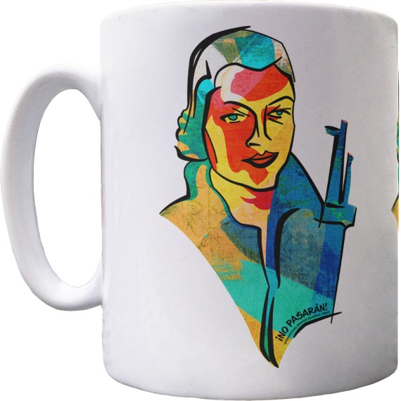 International Brigade Memorial Trust: Felicia Browne Militiawoman Ceramic Mug