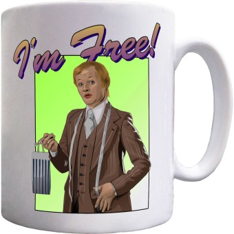 Mr Humphries: "I'm Free!" Ceramic Mug
