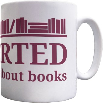 Introverted (But Willing to Talk About Books) Ceramic Mug