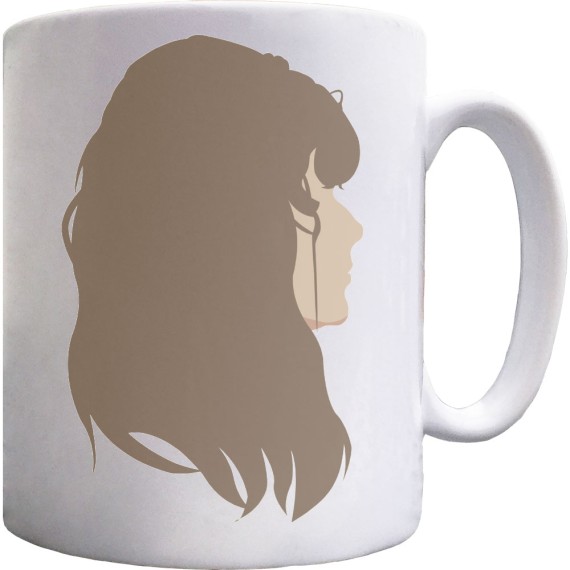 Janis Joplin Portrait Ceramic Mug