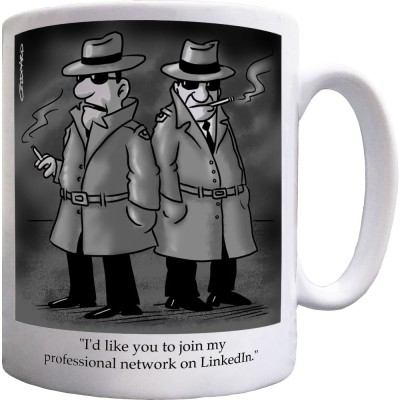 LinkedIn Spies Ceramic Mug