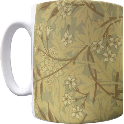 William Morris "Jasmine Wallpaper" Pattern Mug