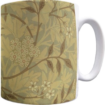 William Morris "Jasmine Wallpaper" Pattern Mug