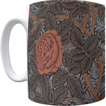 William Morris "Lea Wallpaper" Pattern Mug