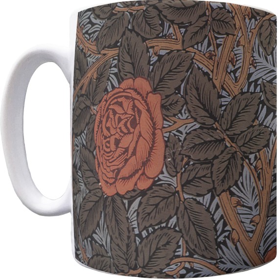 William Morris "Lea Wallpaper" Pattern Mug