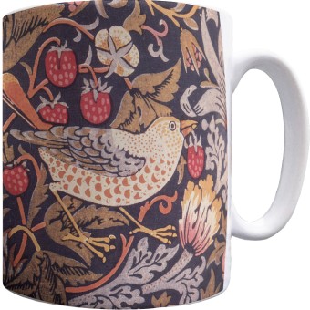 William Morris "Strawberry Thief" Pattern Mug