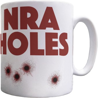 NRA Holes Ceramic Mug