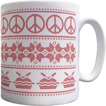 All I Want for Christmas is Peace and Mince Pies Ceramic Mug