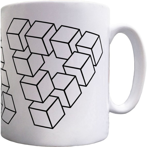Penrose Triangle Ceramic Mug