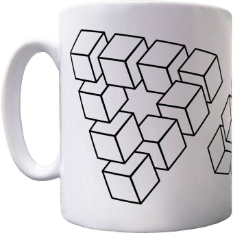 Penrose Triangle Ceramic Mug