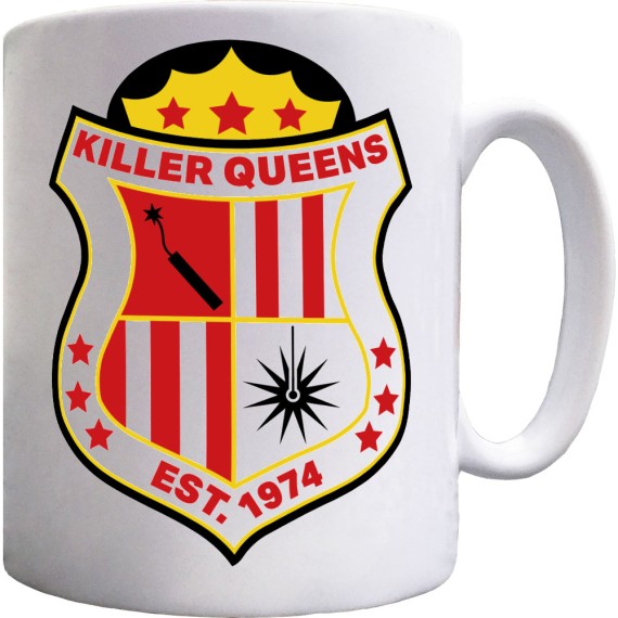 Inspired by Queen: Killer Queens Ceramic Mug