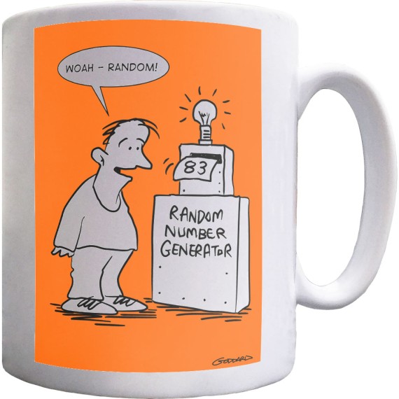 Random Number Generator Ceramic Mug