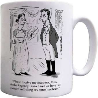 Regency Period Ceramic Mug