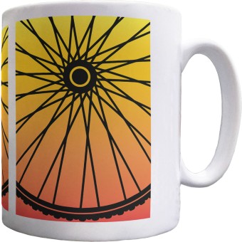 Spokes Ceramic Mug