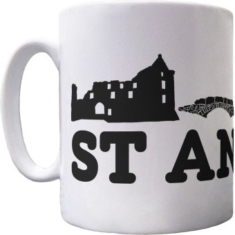 St Andrews Landmarks Ceramic Mug