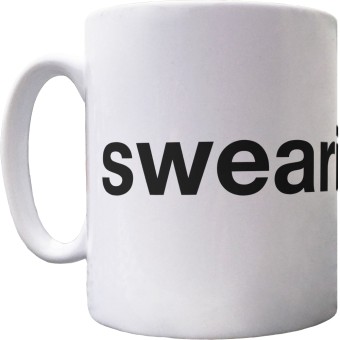 Swearing Helps Ceramic Mug