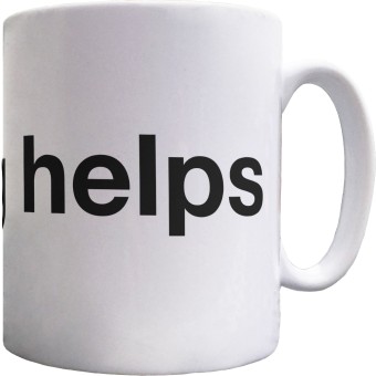Swearing Helps Ceramic Mug