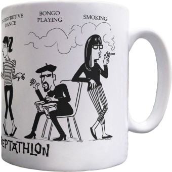 The Heptathlon Ceramic Mug