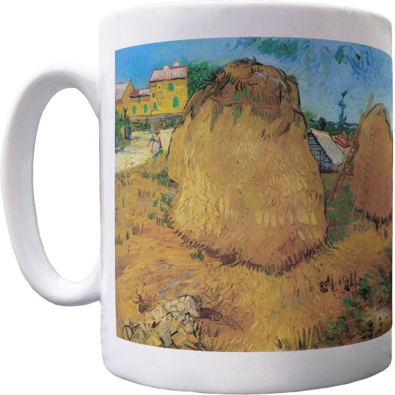 Van Gogh "Haystacks in Provence" Ceramic Mug