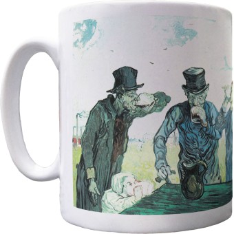 Van Gogh "Men Drinking (after Daumier)" Ceramic Mug