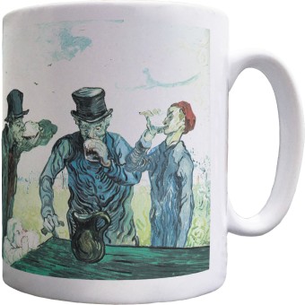 Van Gogh "Men Drinking (after Daumier)" Ceramic Mug
